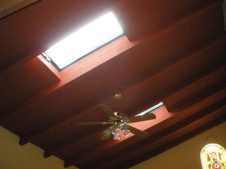 Ceiling with Two Skylight — Lake Elsinore, CA — Coast Skylights