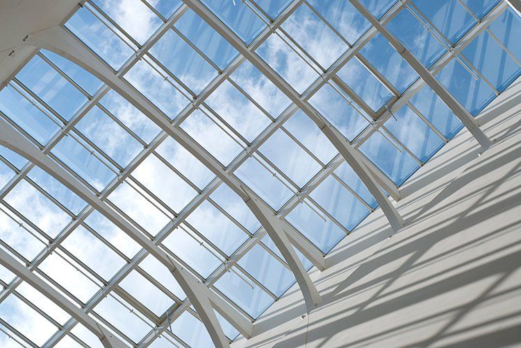 Modern Glass Roof — Lake Elsinore, CA — Coast Skylights