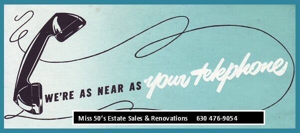 Miss 50’s Estate Sales & Renovations 708 476-9054