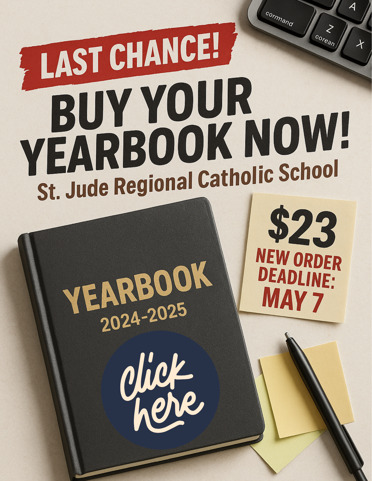 https://yearbookordercenter.com y Code: 21142