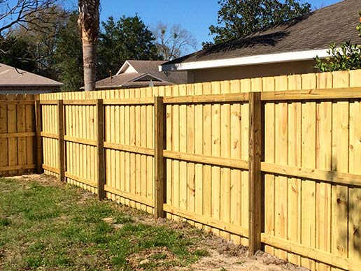 Wood Fence Gallery | Dave’s Fence Inc. | Central Florida