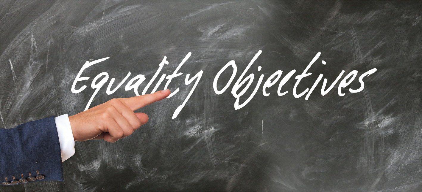 Hand pointing to the words