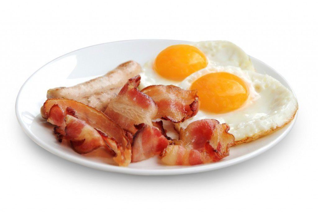 Bacon baps / egg baps / sausage baps