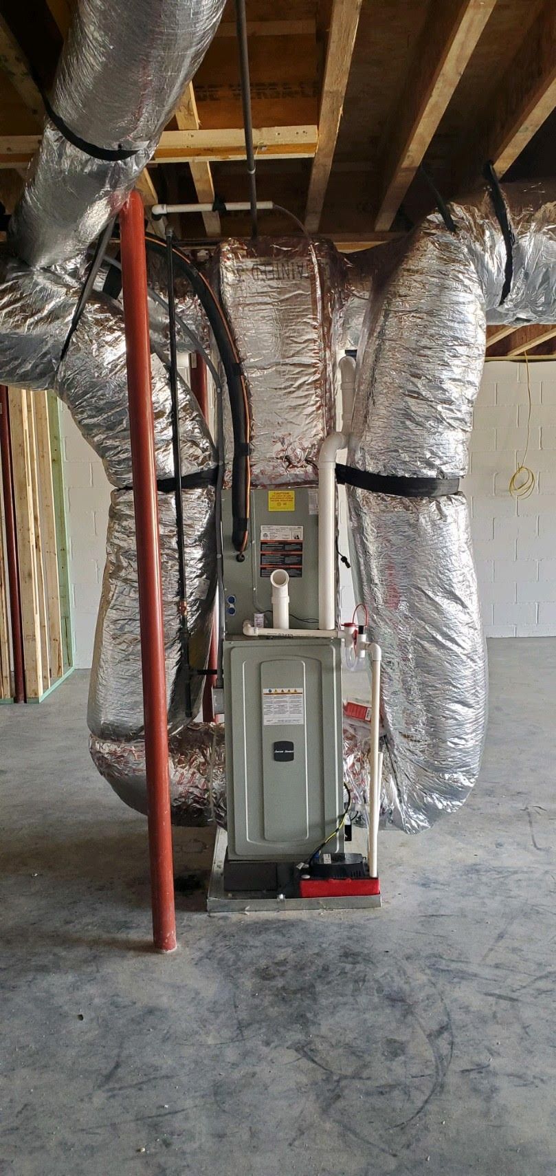 Heat furnace by David Brown Heating & Cooling.