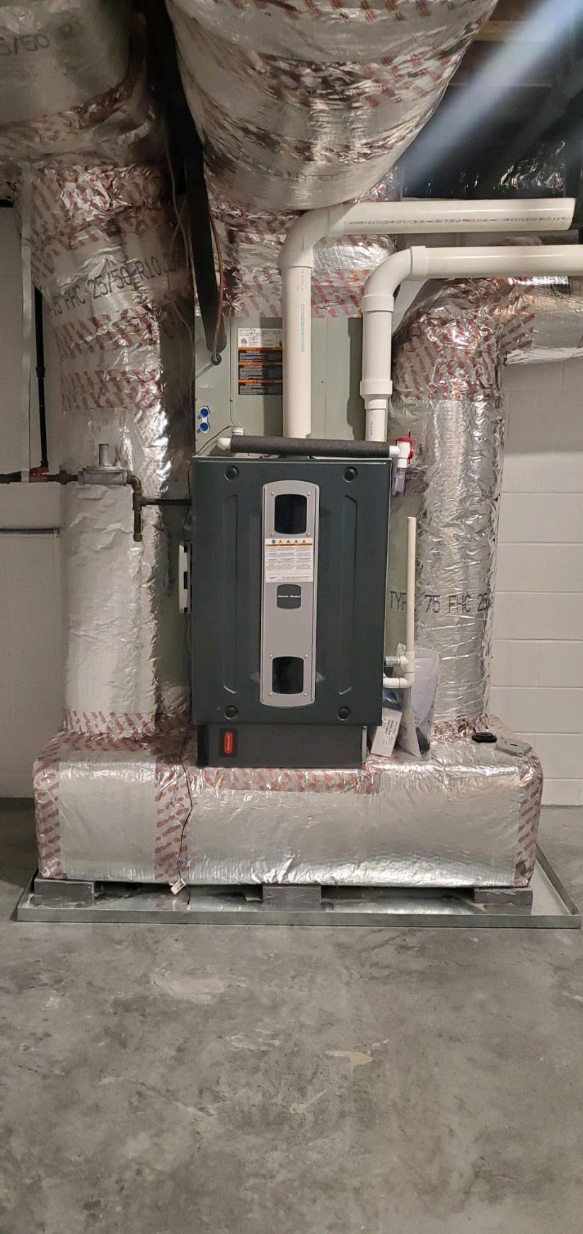 Heat furnace by David Brown Heating & Cooling.