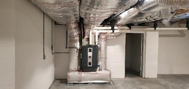 Heat furnace by David Brown Heating & Cooling.
