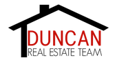 A logo for a real estate team called duncan real estate team.