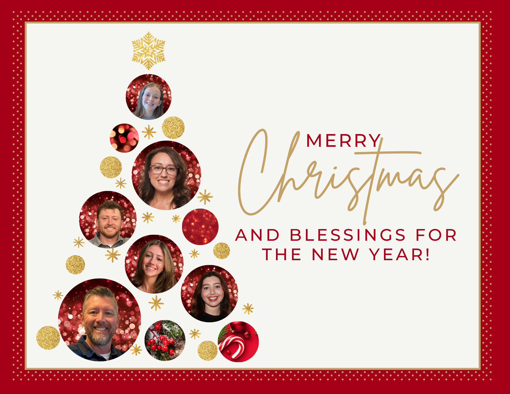 A family is standing in front of a house holding a sold sign.