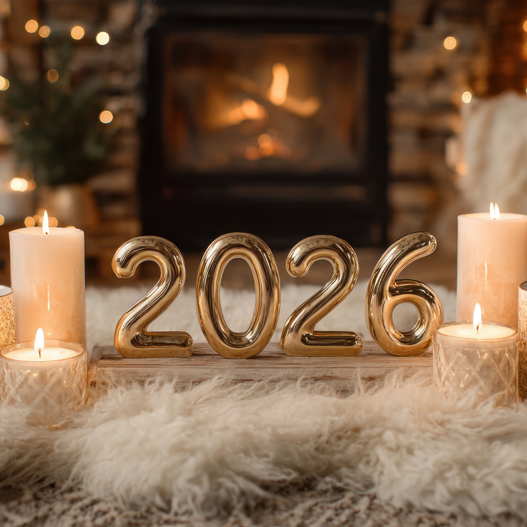 A family is standing in front of a house holding a sold sign.