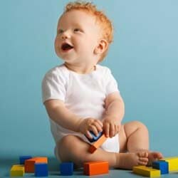 Infant Sitting Up and Play at Daycare | Goffstown, NH | Educare Daycare & Learning Center