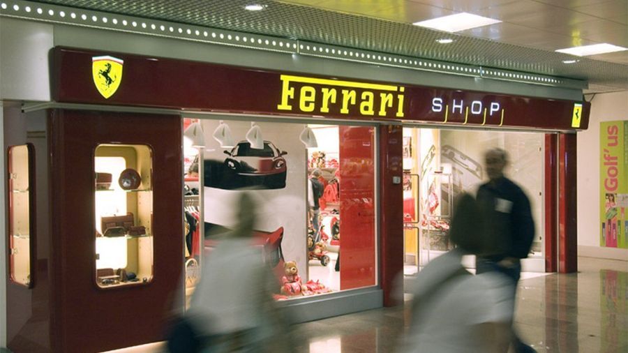 insegna loghi Ferrari