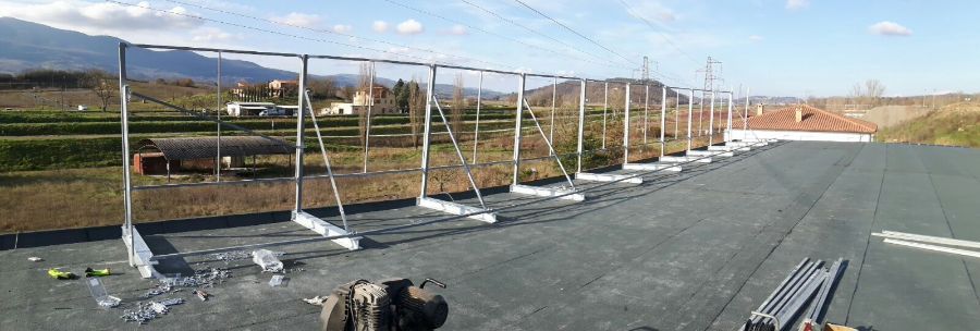 struttura retro insegna