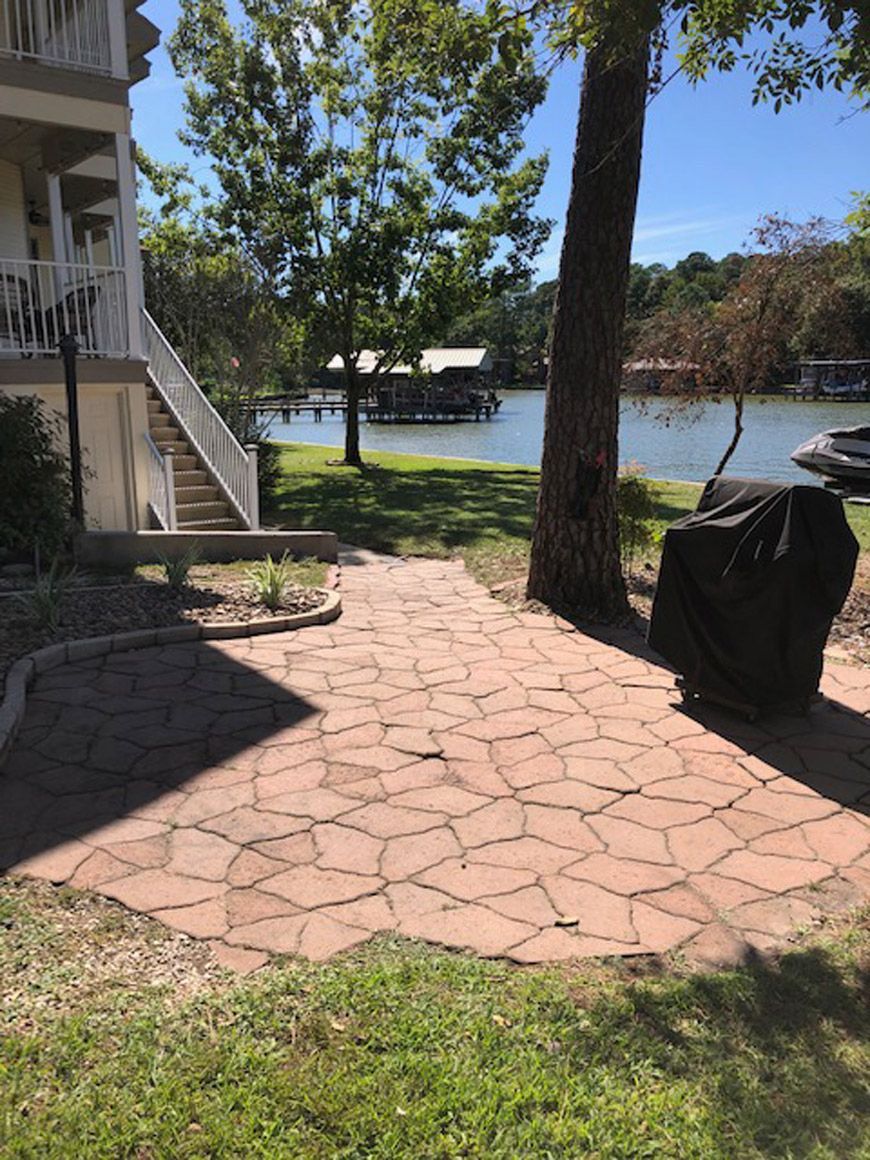 A hardscaping service in Coldspring, TX by All Star Lawn and Landscape
