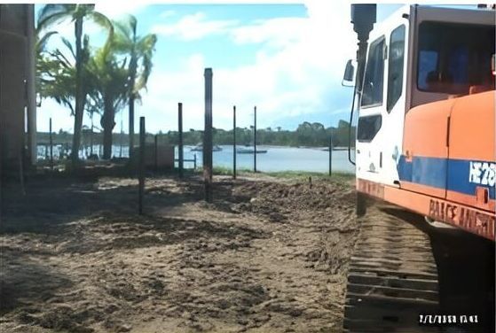 A Bulldozer With the Number H28 on the Side — Q-Pile Foundations in Gympie, QLD