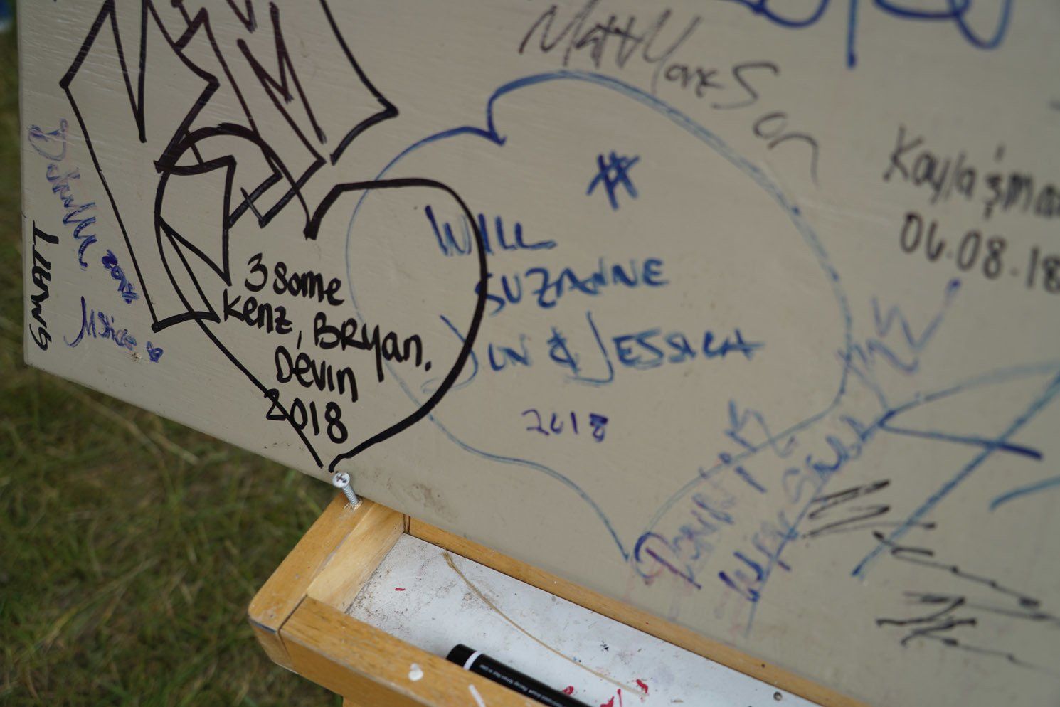 A white board with a lot of writing on it including one that says 