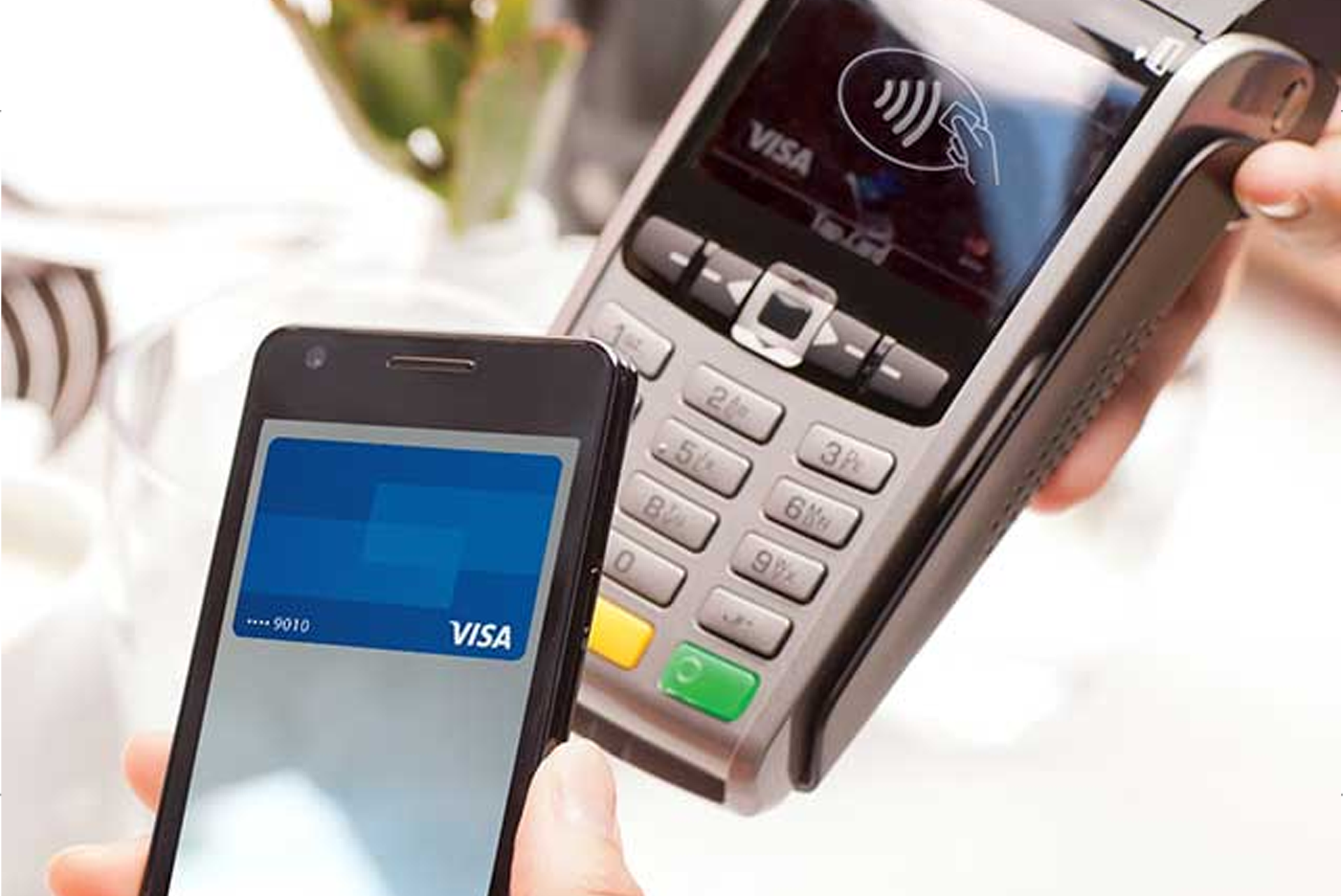 Making a payment with card in Apple Wallet