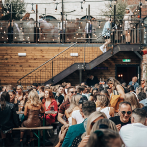 The Green Room Leeds, roof terrace