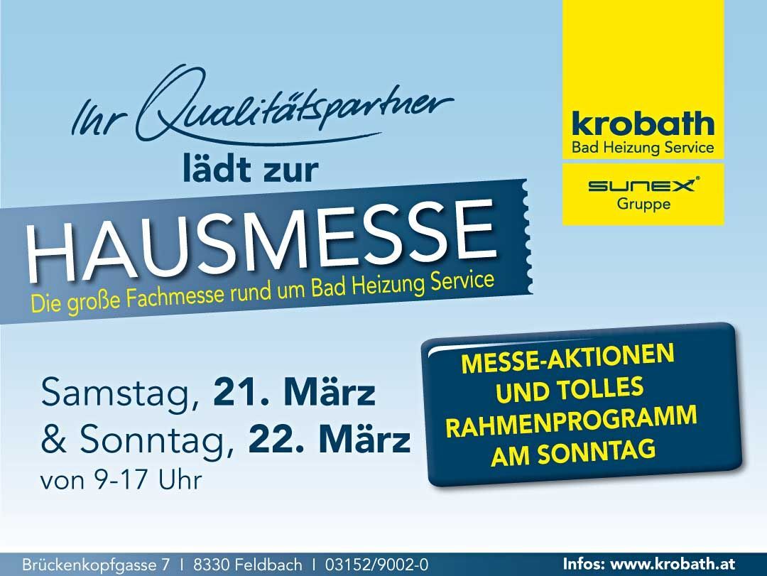 Hausmesse 21.03.2026