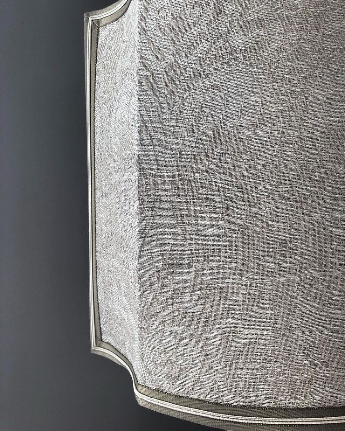 Lampada da parete in stoffa