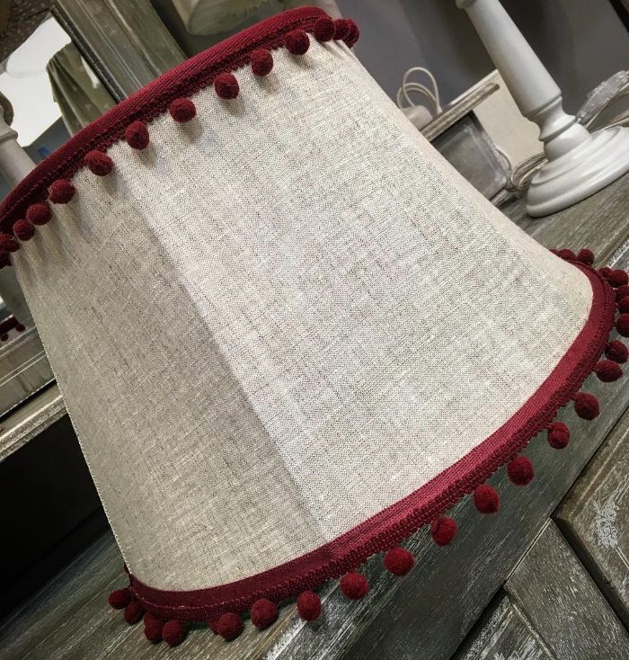 Paralume con bordi personalizzati