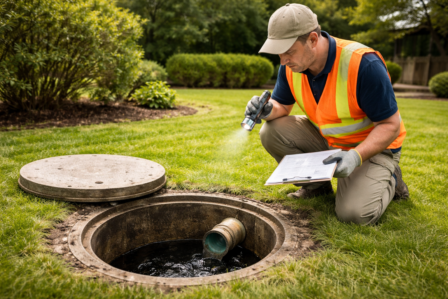 A large concrete block is being lifted by a crane.