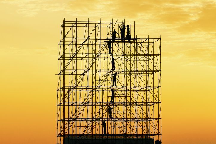 Man Carrying Woods | Nowra, NSW | Shoalhaven Scaffolding Services