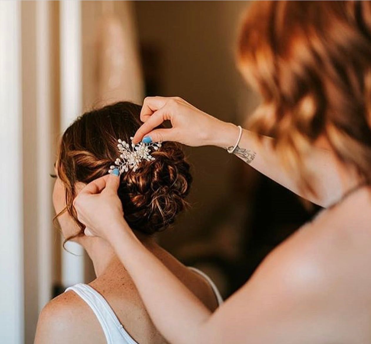 wedding hairstylist, wedding hairstyle, bridal, wedding updo, bridal hair salon near chicago, chicago suburbs hairstylist 