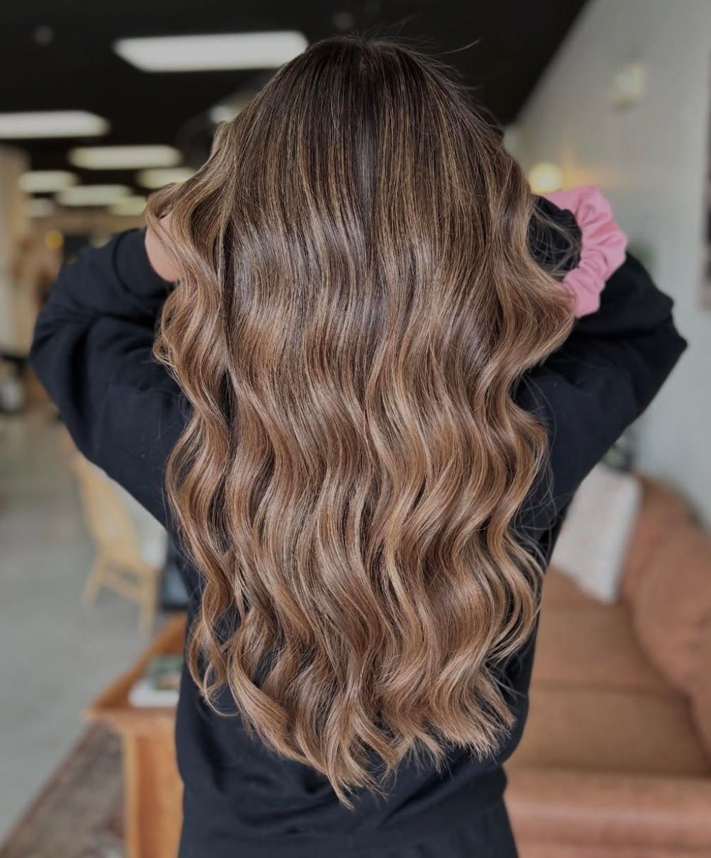 hand tied weft extensions 