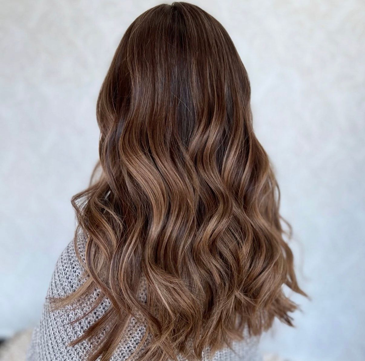 brunette balayage, customized balayage, brown hair