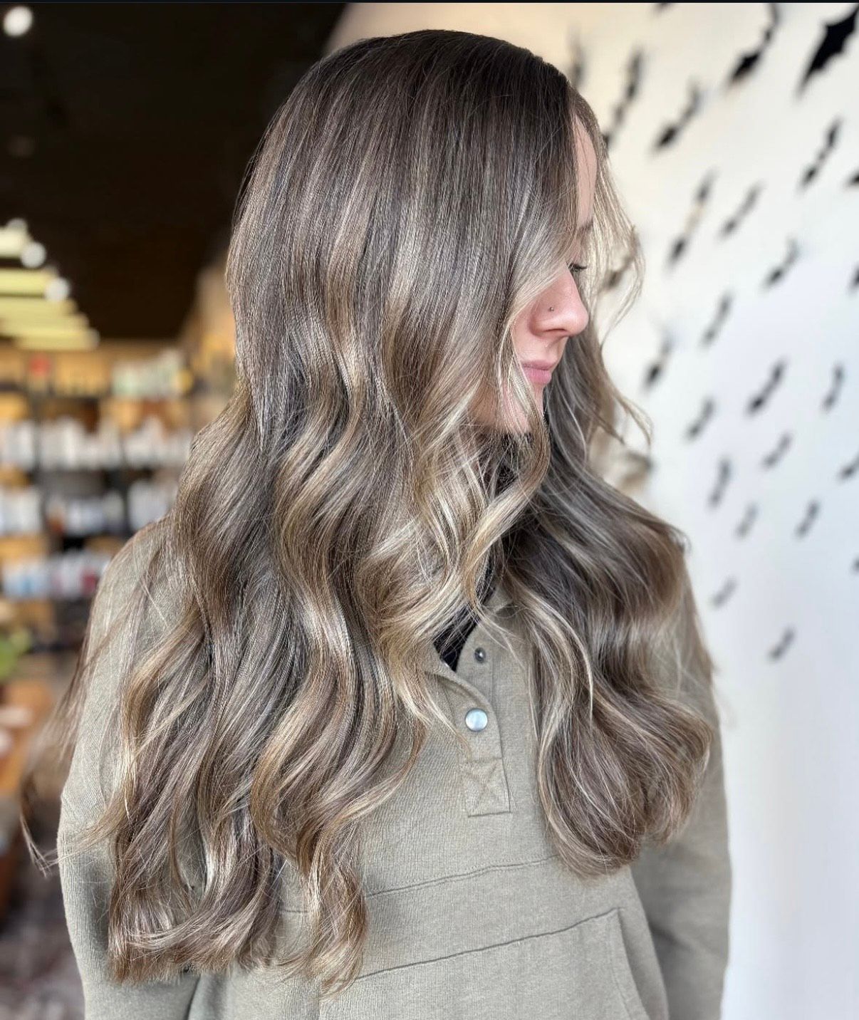 customized lived in balayage