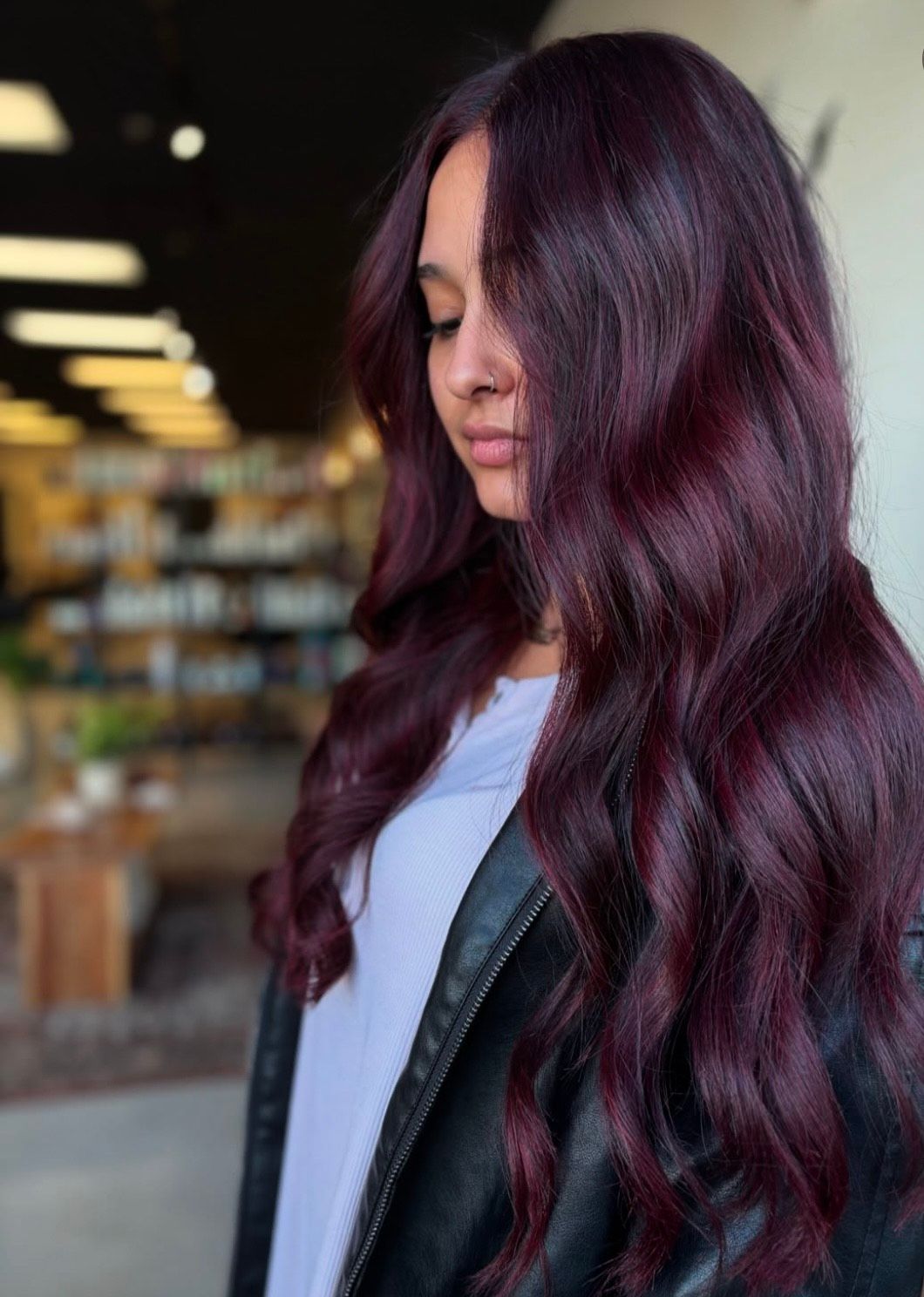 Customized Color vivid and vibrant, hairsalon, hair color inspo