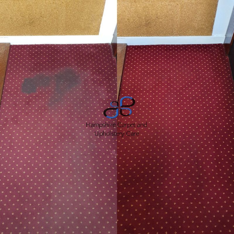 Carpet stain removal Eastleigh