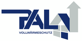 PAL Bau, Fassade, Vollwärmeschutz, Logo