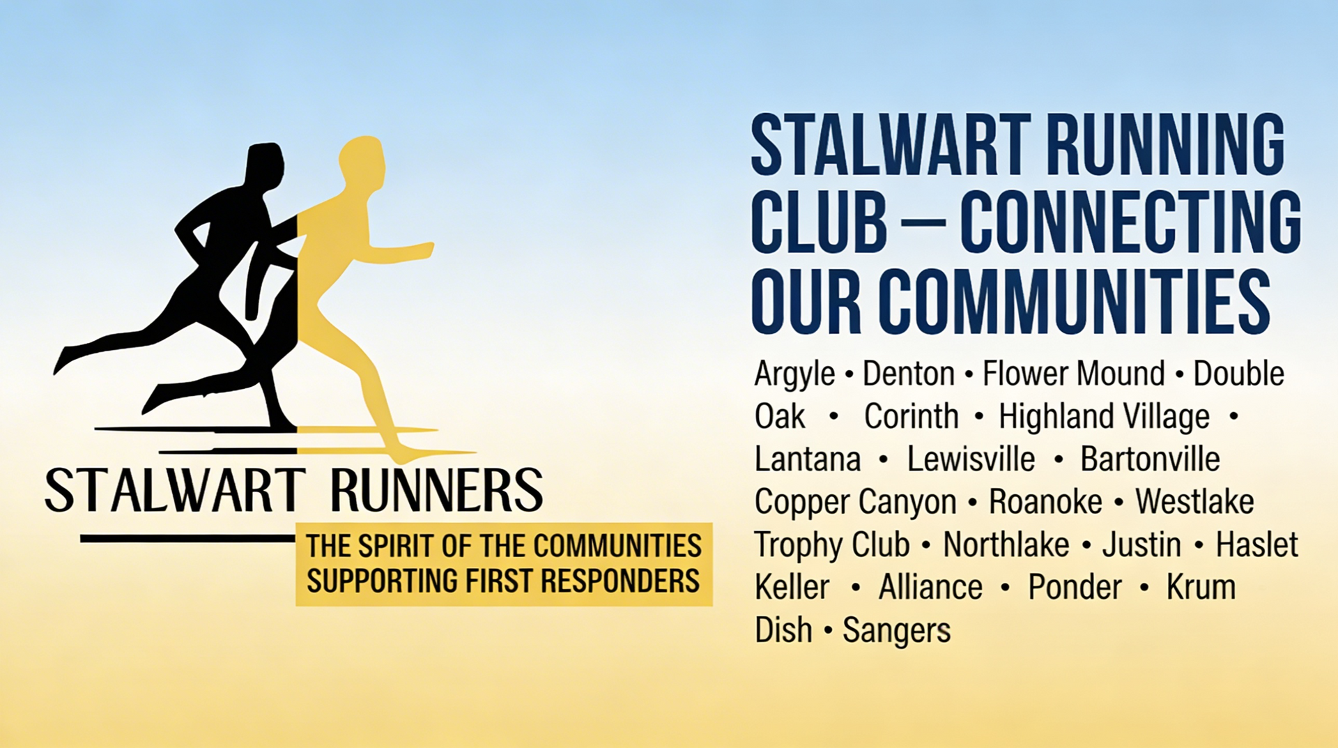 People running/walking on a path; Stalwart Runners Club, Argyle. 