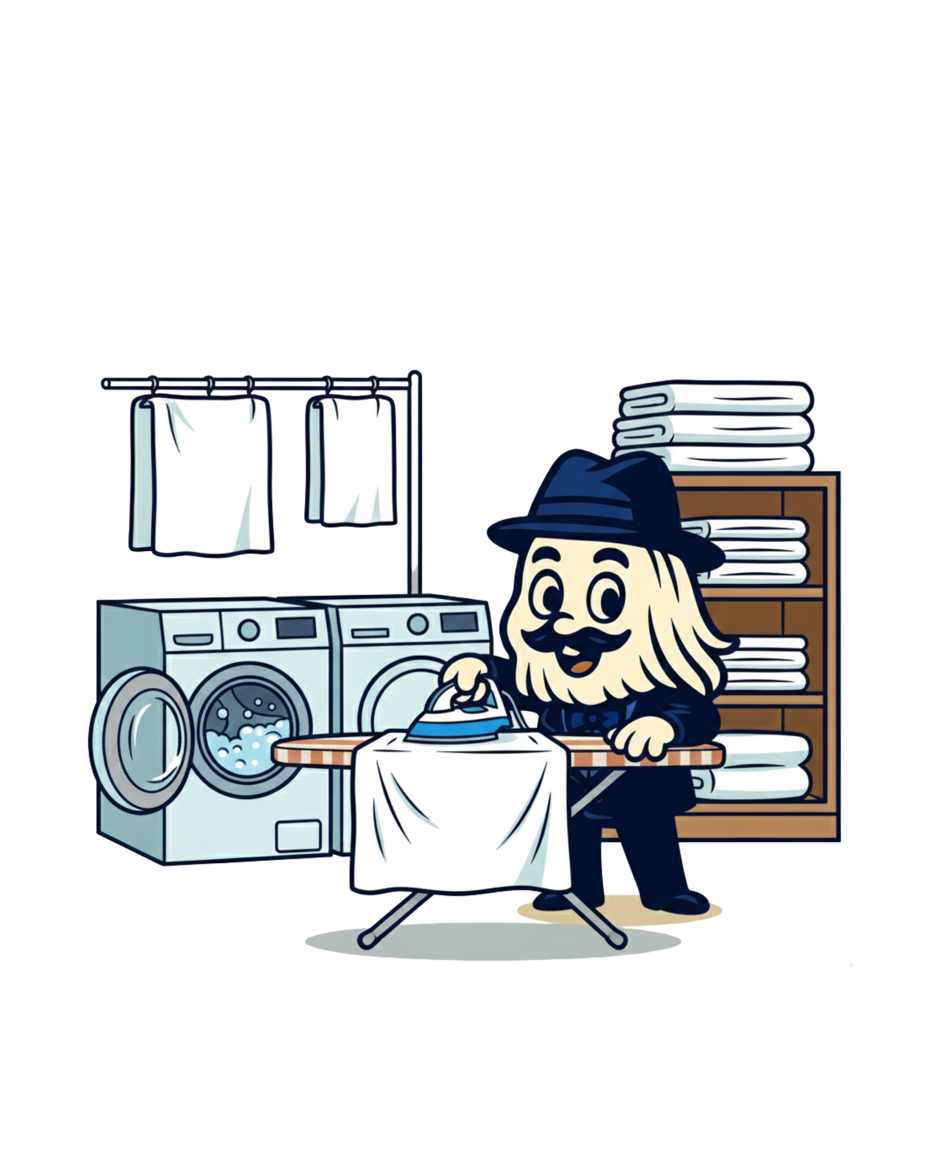 pranje in likanje posteljine čistilni servis
