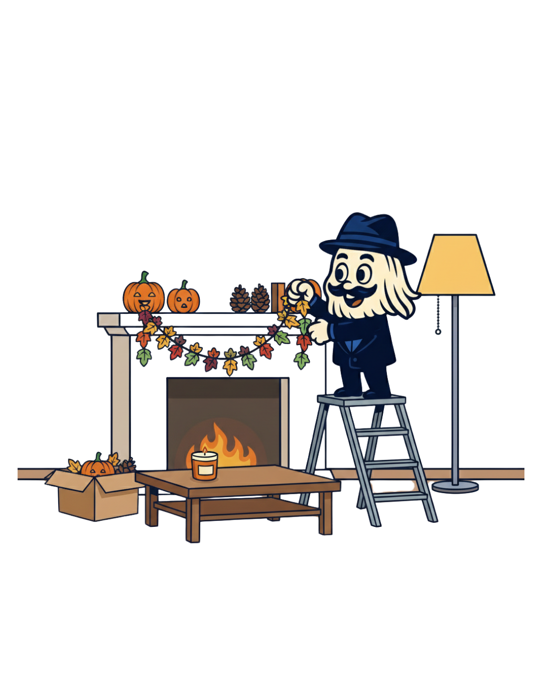 menjava sezonske dekoracije čistilni servis