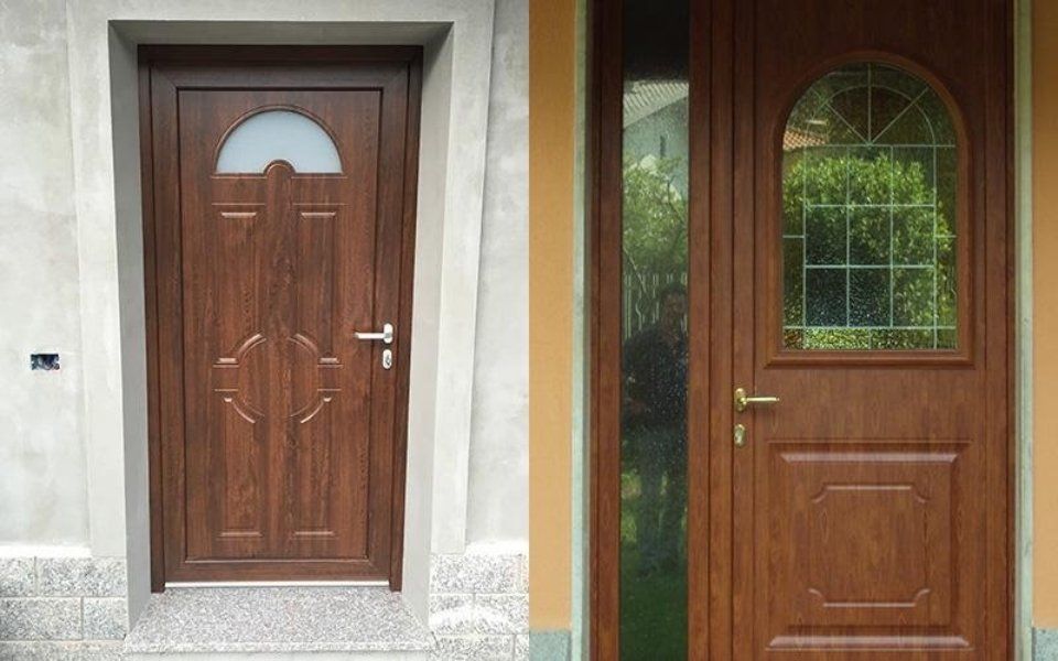 porta con luce