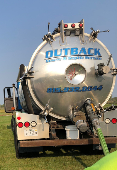 Cleaning the Sewage — Kankakee, IL — Outback Pumping Service