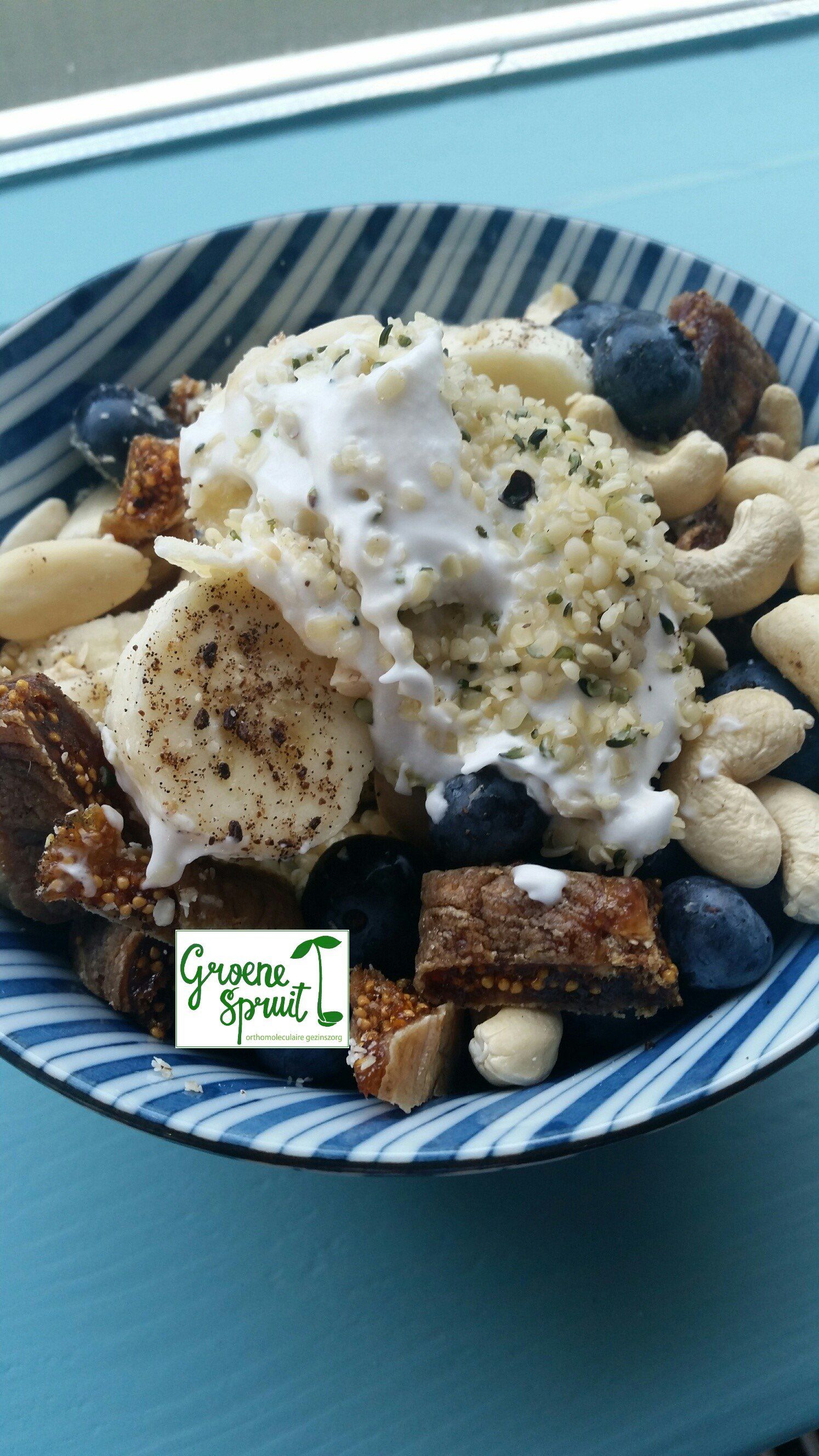 recept Kokosyoghurt ontbijt vegan oerdieet paleo