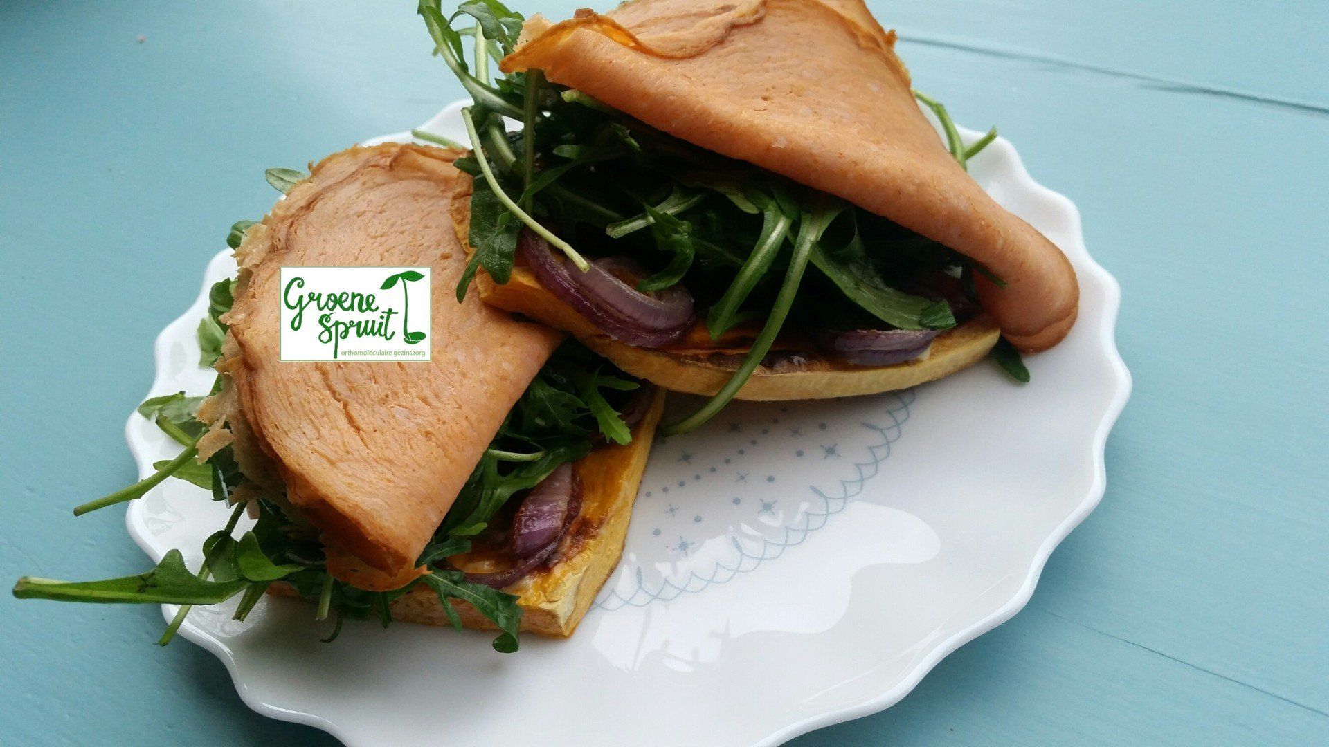 recept lunch Zoete aardappel toast oerdieet paleo