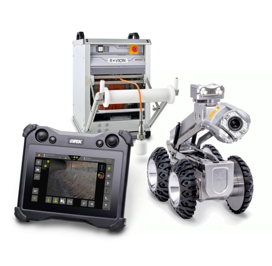 CCTV pipe inspection system identifying early pipe damage and blockages