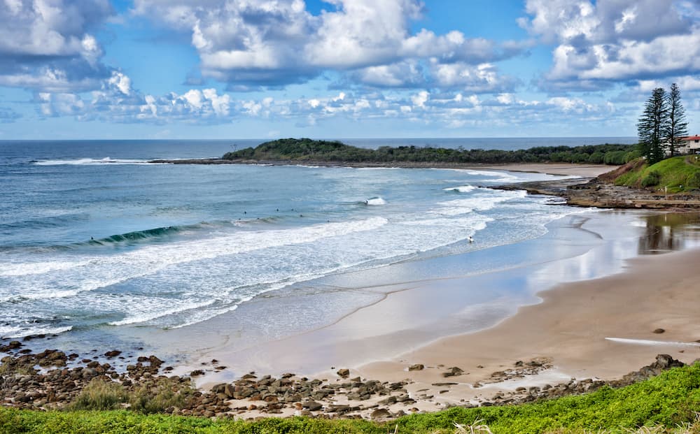 The Beach at Yamba NSW Australia — Cable & Pipe Locations in Yamba, NSW