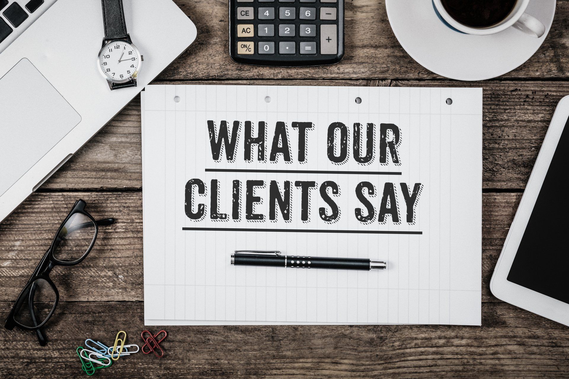 What Our Clients Say On The Wooden Table — Cable & Pipe Locations in Woolgoolga, NSW