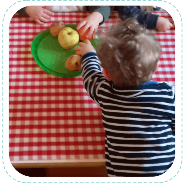 La merenda con frutta