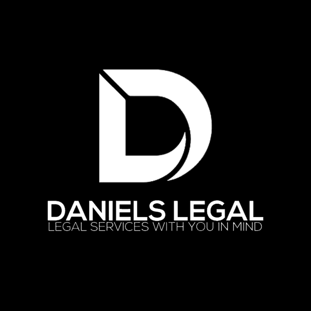 A logo for daniels legal legal services with you in mind