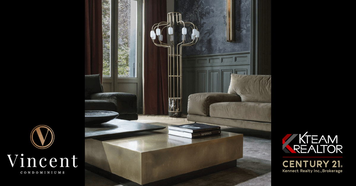 A living room with a couch and a coffee table