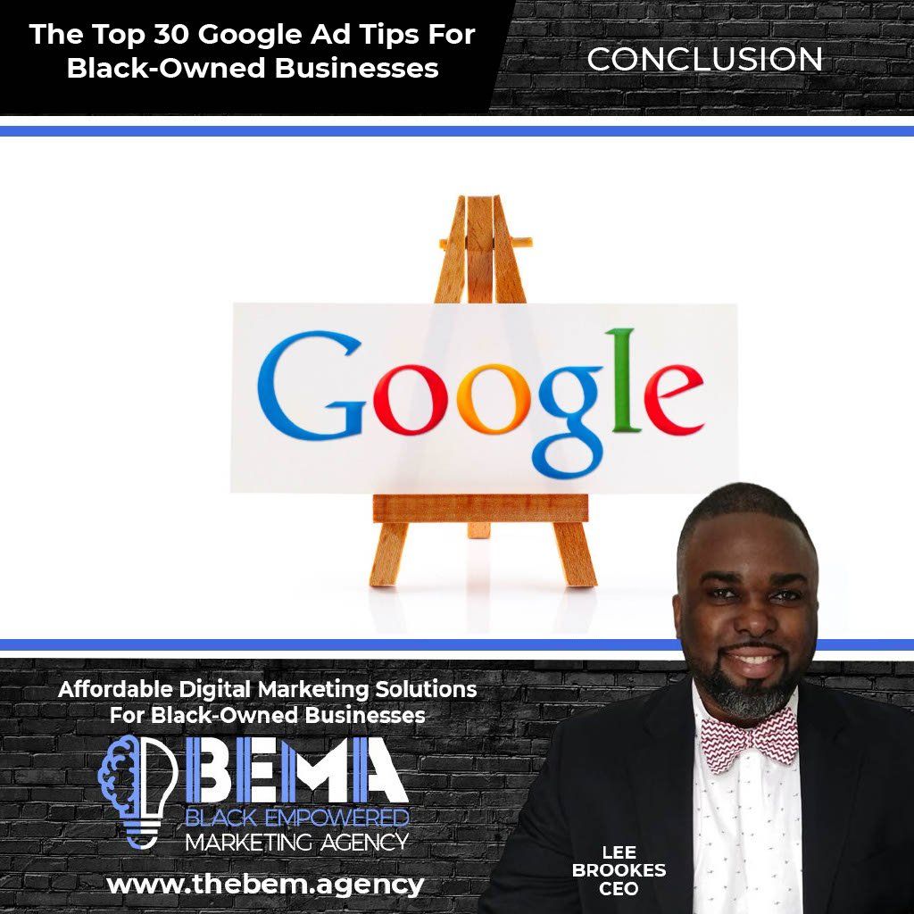 30 Google Ad Tips For Black-Owned Businesses