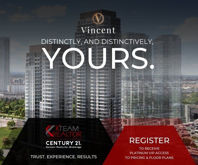 An advertisement for vincent distinctly and distinctively yours