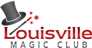 Magic Hat and Wand - Logo for Louisville Magic Club