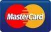 MasterCard logo, red and yellow overlapping circles with the word 